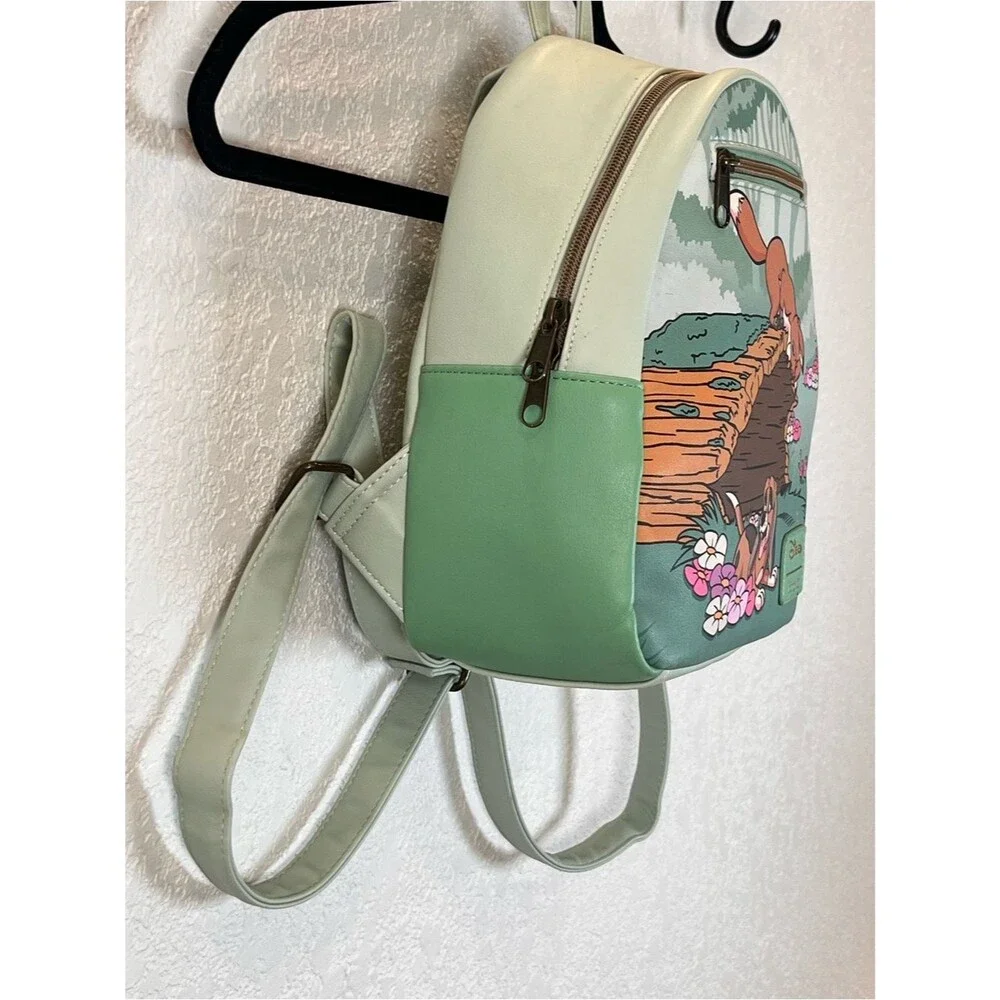 Loungefly Disney The Fox and the Hound Forest Fun Mini Backpack
